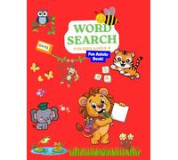 Word Search for Kids Ages 6-8: Fun Puzzles with Animals, Fruits, Colors & More
