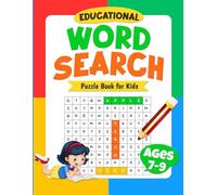 Word Search for Kids Ages 7-9: 30 Fun Themed Puzzles to Build Vocabulary and Focus: Large Print Word Search Puzzle Book with Animals, Fruits, Numbers, Weather and More | Includes Answer Key