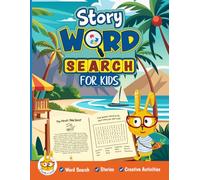 Word Search for Kids Ages 8-10: 50 Story Based Activity Book Featuring Adventure, Family, Travel, and Mystery Themes (Bookarooh's Creative Wardrobe)