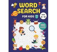 Word Search for Kids Ages 8-12: 1000 Words Across 50 Fun Topics | Search & Find Puzzles for Smart Kids | Brain Boosting Activity Book for Boys & Girls | 66 Pages of Learning Fun
