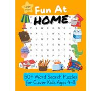 Word Search for Kids - Fun at Home: Educational Activity Book for Kindergarten & Early Elementary | Build Vocabulary, Reading Skills & School ... Included (Fun with Word Search for Kids)
