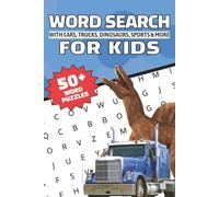 Word Search For Kids: Over 50 Fun Puzzles with Action-Packed Themes for Boys Ages 6-10