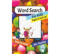 Word Search For Kids Puzzle Book: 50+ Word Puzzles | Fun Challenges For Children Ages 5-12 | Search and Find Words Activity Book Gift Stocking Stuffer Classroom Games