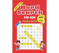 Word Search For Kids Puzzle Book: Word Searches with Easy To Read Pint about Food We Eat, Our Surroundings, Animals and More | 6x9 inches, 50 pages | ... Gift for Vacations, Holidays and Free Times
