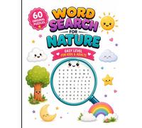 Word Search for Nature: Easy Word Search Puzzle Book for Kids & Adults | Large Print Nature-Themed Brain Games with Solutions: A fun and relaxing ... weather, seasons, (MindQuest Collection)