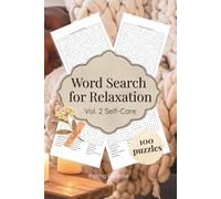 Word Search for Relaxation Vol. 2: Self-Care (Relaxing Activity Books for Adults)