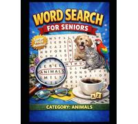 Word Search for Seniors - Category Animals: Fun and Relaxing Animal-Themed Puzzles (Word Search for Seniors - Large Print Collection)