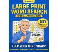 Word Search for Seniors: Large Print Easy & Relaxing Puzzles to Keep Your Mind Active | 50 More Fun Word Search Puzzles with Solutions
