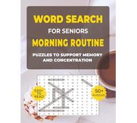 Word Search for Seniors - Morning Routine: Easy & Calming Large Print Puzzles (8.5x11): Relaxing Word Search Puzzles for Seniors | Gentle Brain Games ... - Simple Pleasures 8.5x11, Large Print)