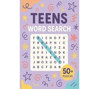 Word Search for Teens: Easy to read print about gaming, social media, school life and more. | 6×9 inches, 110 Pages | 50+ puzzles | Perfect for road trips, weekends, and downtime