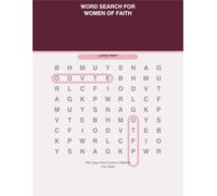 Word Search for Women of Faith: 100 Large Print Puzzles to Refresh Your Spirit