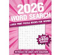 Word Search for Women: Relaxing and Fun Word Search Collection with 99 Large Print Puzzles - Gift for Women.