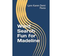 Word Search Fun for Madeline: Unwind and Relax with These Entertaining Word Puzzles