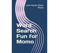 Word Search Fun for Momo: Unwind and Relax with These Entertaining Word Puzzles