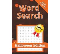 Word Search Halloween Edition: Word Search Halloween Edition | Help Calm the Mind, Focus, and Relax | 6x9 Inches, 110 Pages | 50 + Puzzles | Solutions Included