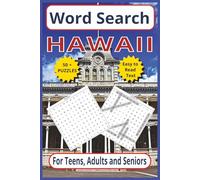 Word Search Hawaii: Explore The Aloha State - 6 x 9 110-Page | 50+ Themed Puzzles | Easy to Read Text for Teens, Adults & Seniors (United States word search puzzles)