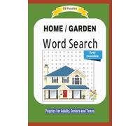 Word Search HOME / GARDEN: Easy readable | All about goods, gadgets, fournitures etc you find in and around your house |55 Puzzles | Puzzles for ... | Format 6x9 | 15.24 x 22.81 cm | 110 pages