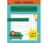 Word Search Large Print: 120+ word search puzzles for adults, seniors and teens | 8,5x11 in | 250 pages
