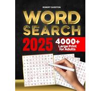 Word Search Large Print for Adults: 4000+ Terms | Enjoy Hours of Calm and Mental Stimulation | Relaxing Brain Games | Easy on the Eyes and Full of Variety