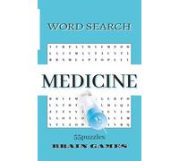 Word Search MEDICINE: Word Find Puzzle Book