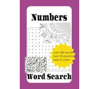 Word Search Numbers: This is word search puzzle book regarding number,type of numbers and others.