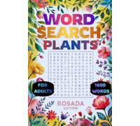 Word Search Plants for adults: Puzzles for life with Easy To Read Print about Plants, Botanicals, and Gardening | 6x9 inches, 96 Pages | +80 ... | ... Gift for Vacations, Holidays, and Relaxation