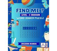 Word Search Puzzle: 72 English Word Search Puzzles With Solutions for Kids & Beginners|Identify The Objects from Pictures| Level 2 Medium | 9 Themed Puzzles | 8"x10" Size 29 Pages