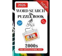 Word Search Puzzle Book- 2000s: Word Search Puzzles with Easy to Read Print about 2000s, | 6x9 inches, 113 pages | 50+ Puzzles... Gift for Vacations, Holidays and Relaxation