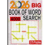 Word Search Puzzle Book: 4000 New Words Search Puzzle Book for Adults!