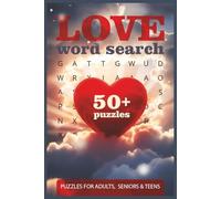 Word Search Puzzle Book: 50+ puzzles with Easy to Read Print about Love, Psychology, Relationships | 6x9 inches, 110 pages