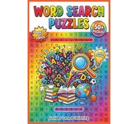Word Search Puzzle Book: 55 Fun Puzzles with Animals, Food, Travel, Sports & Everyday Topics: 495 Unique Terms for All Ages - Perfect Gift for Puzzle ... Games, Family Activities & Entertainment