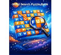 Word Search Puzzle Book: 80 Challenging Word Search Puzzles for Relaxation and Brain Training