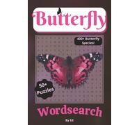 Word Search Puzzle Book Butterfly Lovers!: Word Searches with Easy to Read Print for Butterfly Lovers | 6x9 inches, 110 pages | 50+ Puzzles ... Gift for Vacations, Holidays and Free Times!