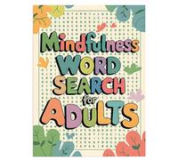 Word Search Puzzle Book - Colección de juegos de cerebro portátil, conjunto de actividades de búsqueda de palabras para adultos y adolescentes, entretenimiento de entretenimiento estimulante esp