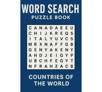 Word Search Puzzle Book - Countries of the World: 50 Fun Puzzles for All Ages