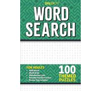 Word Search Puzzle Book for Adults - 100 Themed Puzzles: For Adults, Seniors, and Teens - 6x9 inches - 4000 words - Large 20x20 Puzzle Grids - Answer Key Included