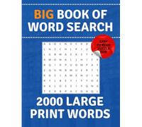 Word Search Puzzle Book for Adults: Large Print Edition Big Word Search Puzzles