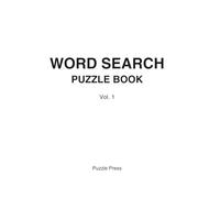 Word Search Puzzle Book for Adults: Relaxing Brain Games with Word Search Puzzles