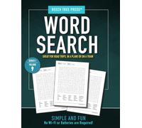 Word Search Puzzle Book for Adults with 100 Puzzles for Travel, Relaxation, Stress Relief, and Screen-Free Entertainment: Series 1, Volume 9 | A ... for Road Trips, Flights, and Quiet Moments