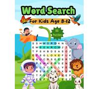 Word Search Puzzle Book for Kids Ages 8-12: 80 Fun & Educational Puzzles to Boost Vocabulary, Spelling, and Brainpower