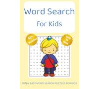 Word Search Puzzle Book for Kids: Word Searches with Easy to Read Print for Kids, about Animals, Colors, Shapes and More | 6x9 inches, 110 pages | 50+ ... Gift for Vacations, Holidays, and Free Times