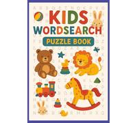 Word Search Puzzle Book for Kids: Words Searches with Easy to Read Print about Kids, Animals, Toys, and More | 6x9 inches, 110 pages | 50+ Puzzles... Gift for Vacations, Holidays, and Free Times