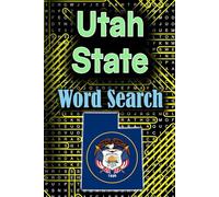Word Search Puzzle Book: For Utah State: Word Find and Word Search Puzzle Book: Fun and Challenging Puzzles for Utah-themed Lovers with solutions.