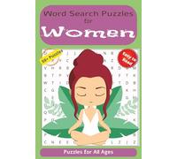 Word Search Puzzle Book for Women: Word Searches with Easy to Read print about Strong, Calm, Healthy Women and More | 6x9 inches, 110 pages | 50+ puzzles… Gifts for Vacations, Holidays and Relaxation