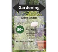 Word search Puzzle book - Gardening: Word Search with easy to read print about Gardening and related items | 6X9 inches, 110 pages | 50+ Puzzles ... Gift for travel, Holidays, and fun times