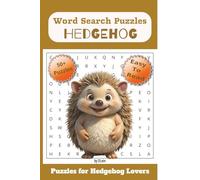 Word Search Puzzle Book: Hedgehogs