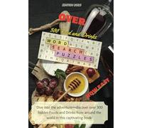 Word Search Puzzle Book: Over 300 Foods & Drinks: Brain Game ~ Word Searches with Easy to Read Print about Foods, Drinks, Cuisine & Beverages | 6x9 ... Birthdays, Free Time and Gastronomy Culture
