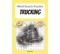 Word Search Puzzle Book: Trucking
