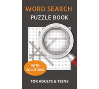 Word Search Puzzle Book: Word Search Book with Easy to Read Print | 5x8 inches, 110 pages | 50+ puzzles ... Perfect for Vacation, Holidays and Free Times