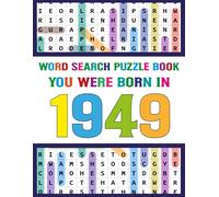 Word Search Puzzle Book: You Were Born In 1949: Vintage Word Search Puzzle Book for Seniors - Large Print Brain Games & Fun Activities